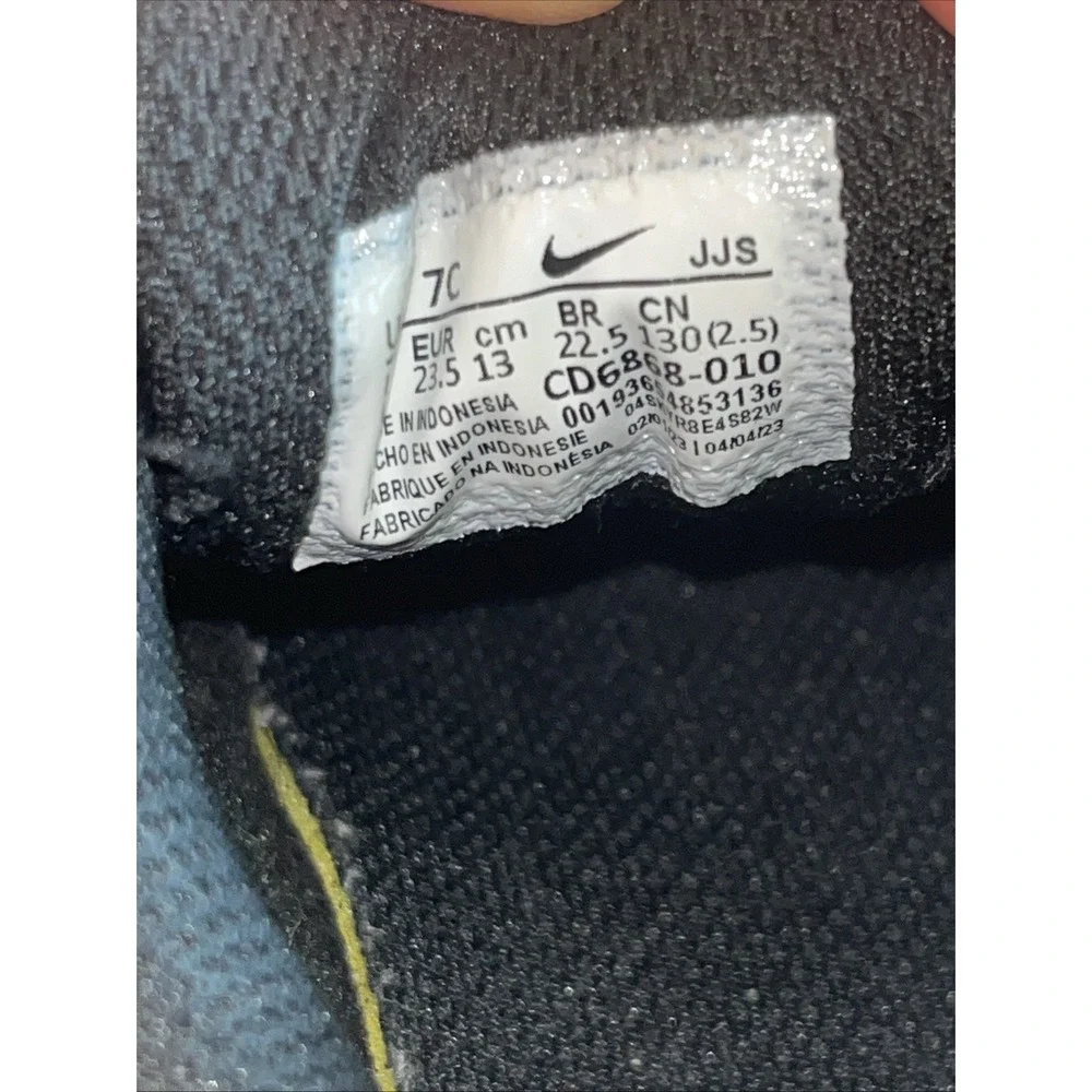 Nike Air Max 90 LTR CD6868-010 Toddler Sz 7C Black/White/Black